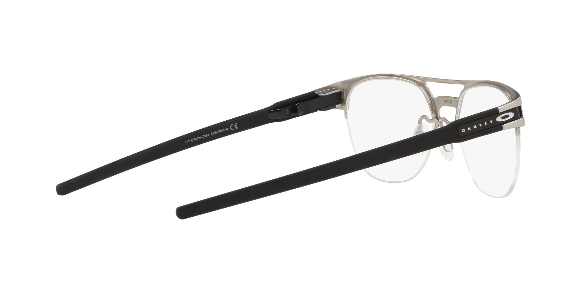 Oakley 0OX5134-513403 Eyeglasses SATIN CHROME 52mm at Amazon
